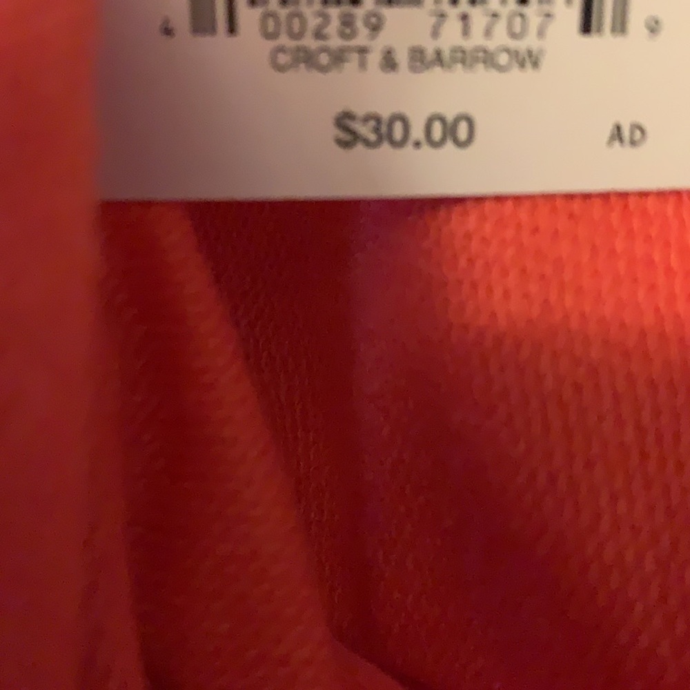 🍁Croft & Barrow Burned orange women’s sweater - Picture 3 of 3